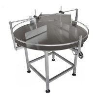 Целосно автоматски Unscrambler за шишиња Динамички ротациони работни плочи